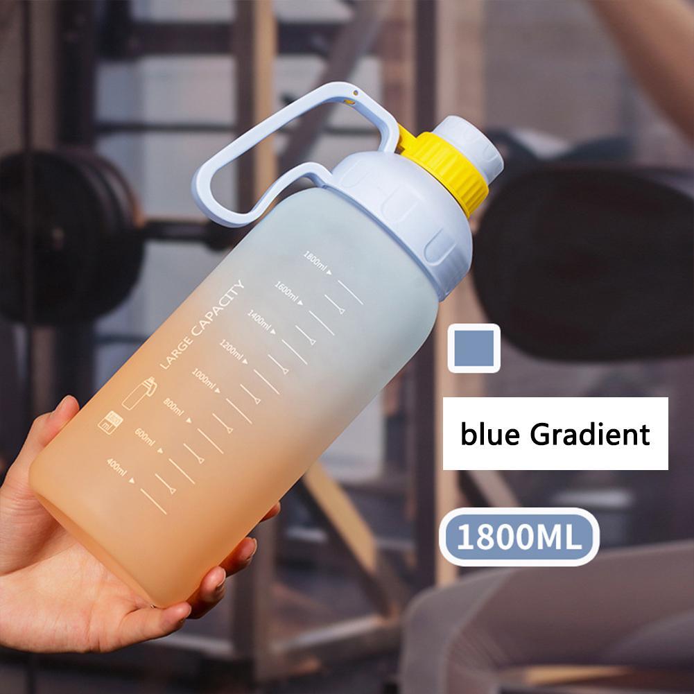 Gradient Color Water Cup Summer Large Capacity Sports